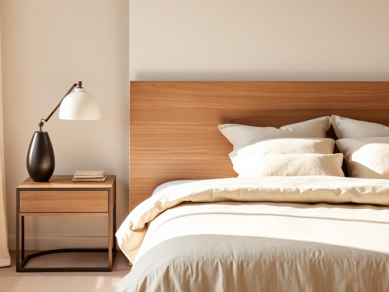 Designed bedroom interior